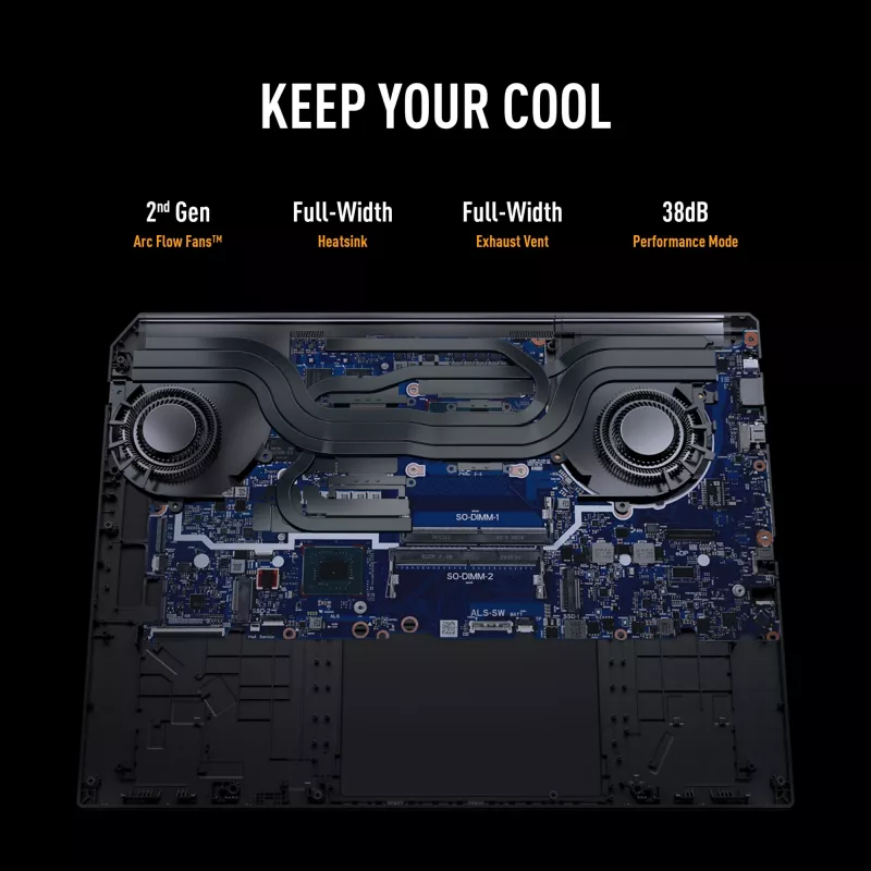 ASUS TUF Gaming F16 FX608JPR-QT014W Intel® Core™ i7 i7-14650HX Laptop 40.6 cm (16 inch) WQXGA 32 GB DDR5-SDRAM 1 TB SSD NVIDIA GeForce RTX 5070 Wi-Fi 6E (802.11ax) Windows 11 Home Dutch Black, Grey