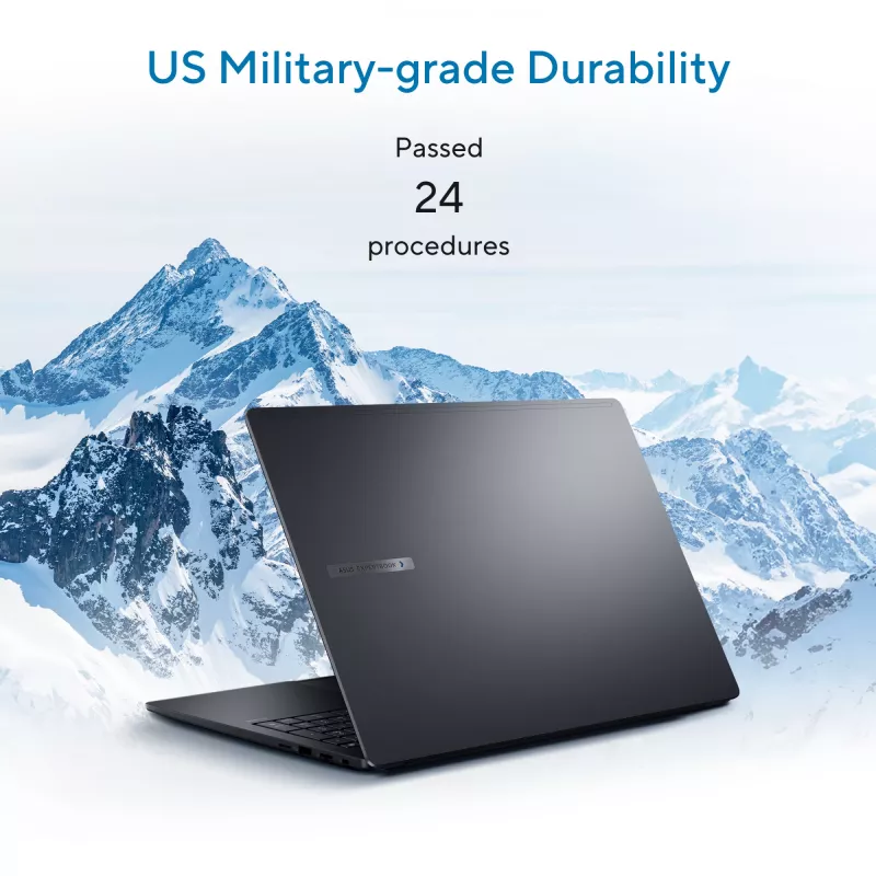ASUS ExpertBook B5 B5605CCA-MB0015X Intel Core Ultra 7 255H Laptop 40.6 cm (16 inch) WUXGA 16 GB DDR5-SDRAM 512 GB SSD Wi-Fi 7 (802.11be) Windows 11 Pro US International Black, Grey