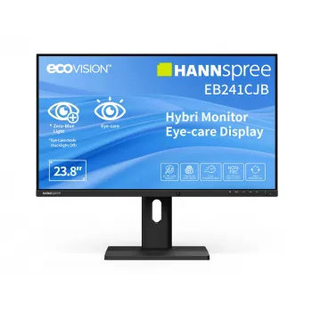 Hannspree Hybri Monitor EB241CJB computer monitor 60.5 cm (23.8 inch) 1920 x 1080 pixels Full HD LCD Black