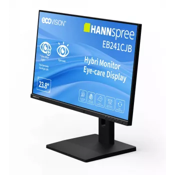 Hannspree Hybri Monitor EB241CJB computer monitor 60.5 cm (23.8 inch) 1920 x 1080 pixels Full HD LCD Black