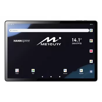 Hannspree Mercury Mediatek LTE 128 GB 35.8 cm (14.1 inch) 6 GB Wi-Fi 5 (802.11ac) Android 15 Black