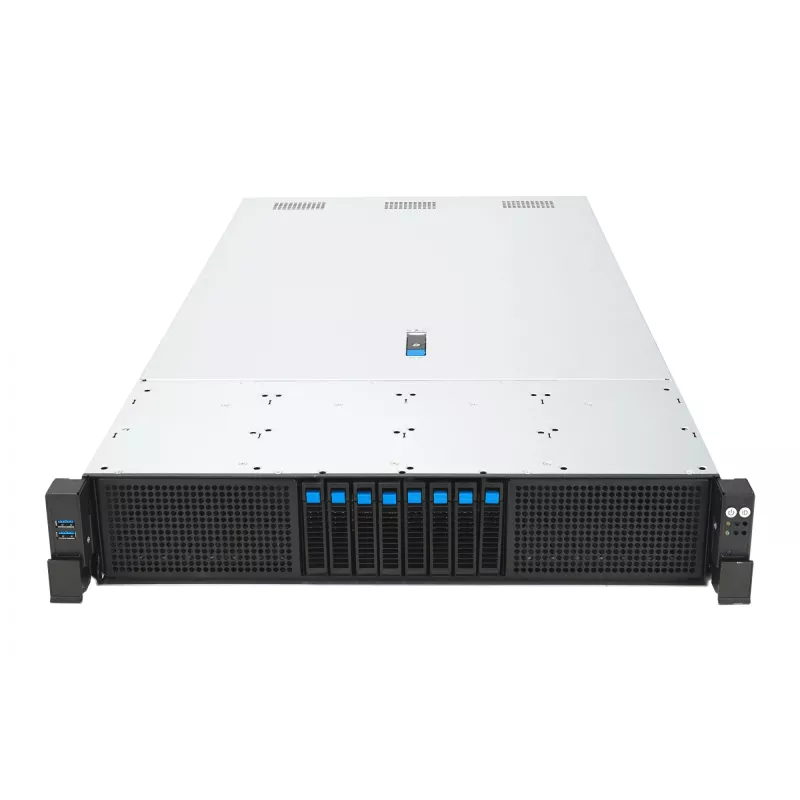 Rack server ASUS RS720-E12-RS8G 3.2 kW redundant PSU, 8 hot-swap bays