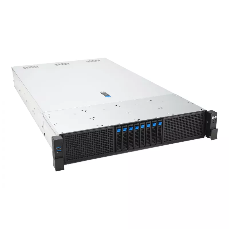 Rack server ASUS RS720-E12-RS8G 3.2 kW redundant PSU, 8 hot-swap bays