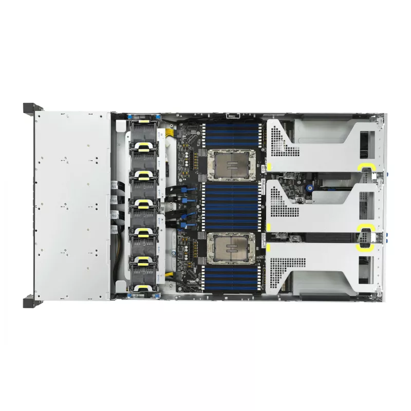 Rack server ASUS RS720-E12-RS8G 3.2 kW redundant PSU, 8 hot-swap bays