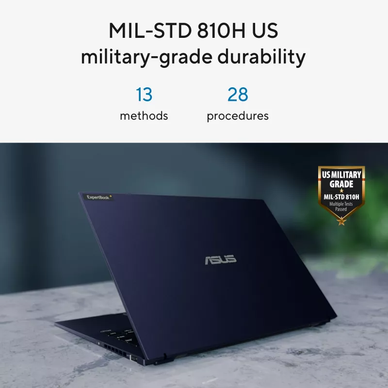 ASUS ExpertBook B9 OLED B9403CVAR-PP1678X Intel Core 7 150U Laptop 35.6 cm (14 inch) WQXGA+ 32 GB LPDDR5x-SDRAM 1 TB SSD Wi-Fi 6E (802.11ax) Windows 11 Pro German Black