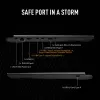 ASUS TUF Gaming A16 FA608UH-RV020W AMD Ryzen™ 7 260 Laptop 40.6 cm (16 inch) WUXGA 16 GB DDR5-SDRAM 512 GB SSD NVIDIA® GeForce RTX™ 5050 Wi-Fi 6E (802.11ax) Windows 11 Home Dutch Grey