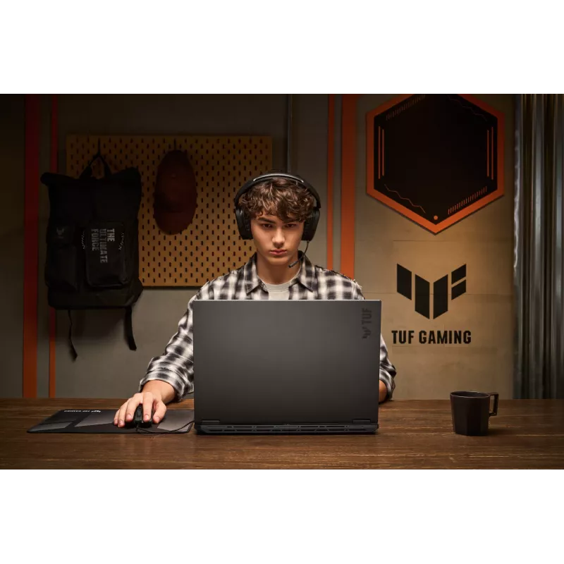 ASUS TUF Gaming A18 FA808UM-S8069W AMD Ryzen™ 7 260 Laptop 45.7 cm (18 inch) WUXGA 16 GB DDR5-SDRAM 512 GB SSD NVIDIA GeForce RTX 5060 Wi-Fi 6E (802.11ax) Windows 11 Home Dutch Grey