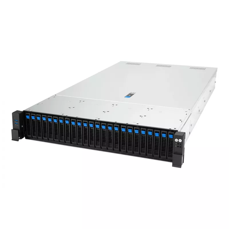 Server ASUS RS720-E12-RS24G 3.2KW 24N – rack server with 3.2 kW PSU and 24 drive bays