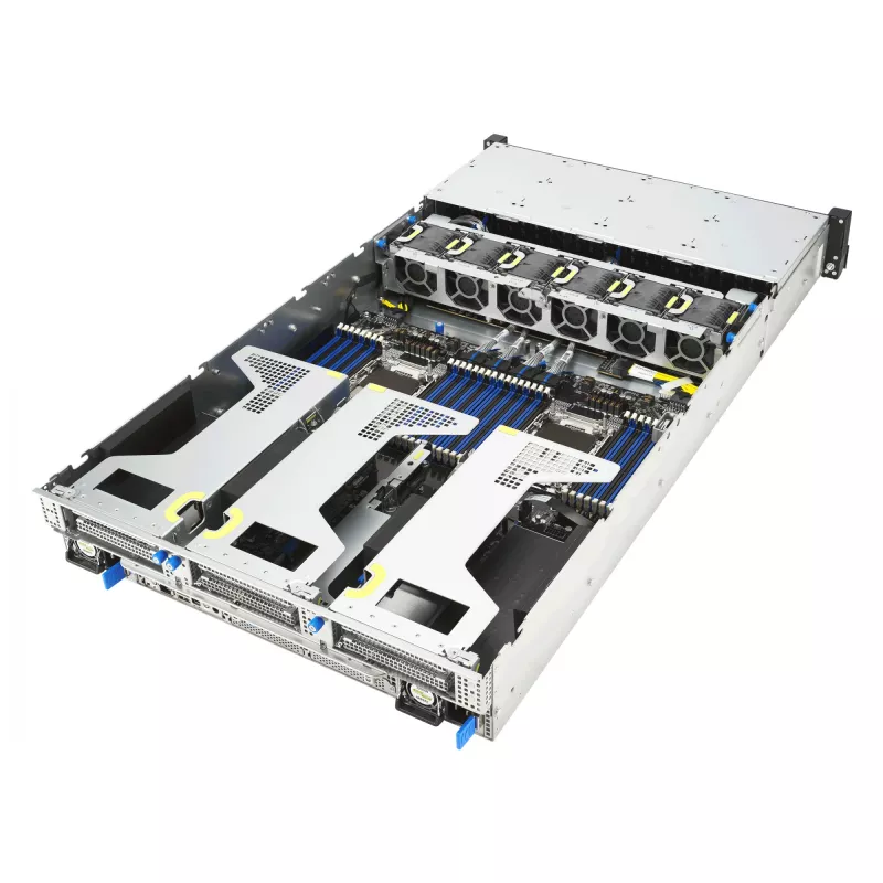 Server ASUS RS720-E12-RS24G 3.2KW 24N – rack server with 3.2 kW PSU and 24 drive bays