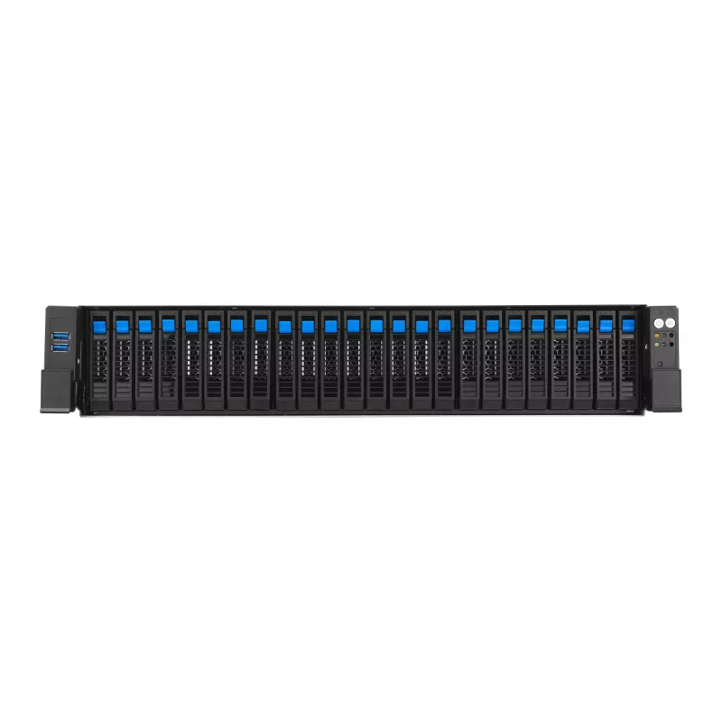 Server ASUS RS720-E12-RS24G 3.2KW 24N – rack server with 3.2 kW PSU and 24 drive bays