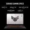 ASUS TUF Gaming A18 FA808UH-S8076W AMD Ryzen™ 7 260 Laptop 45.7 cm (18 inch) Full HD+ 16 GB DDR5-SDRAM 512 GB SSD NVIDIA® GeForce RTX™ 5050 Wi-Fi 6E (802.11ax) Windows 11 Home Dutch Grey