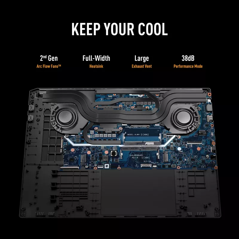 ASUS TUF Gaming A18 FA808UH-S8076W AMD Ryzen™ 7 260 Laptop 45.7 cm (18 inch) Full HD+ 16 GB DDR5-SDRAM 512 GB SSD NVIDIA® GeForce RTX™ 5050 Wi-Fi 6E (802.11ax) Windows 11 Home Dutch Grey