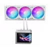 All-in-one liquid cooler ASUS ROG Ryuo IV SLC 360 ARGB White Edition — 360 mm radiator, 3×120 mm fans, AMOLED display, LGA 1700 support