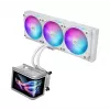 All-in-one liquid cooler ASUS ROG Ryuo IV SLC 360 ARGB White Edition — 360 mm radiator, 3×120 mm fans, AMOLED display, LGA 1700 support