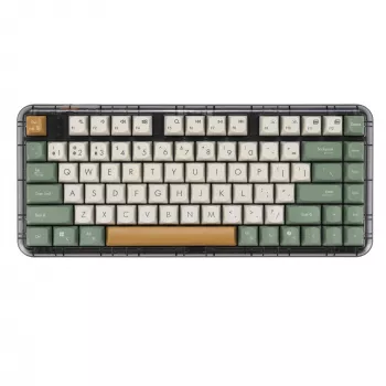 ASUS Jelly75 KD201 Mechanical Keyboard, 75% Form Factor, USB, RF Wireless and Bluetooth Connectivity, Multicolour