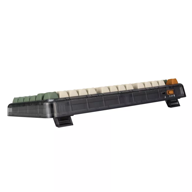 ASUS Jelly75 KD201 Mechanical Keyboard, 75% Form Factor, USB, RF Wireless and Bluetooth Connectivity, Multicolour