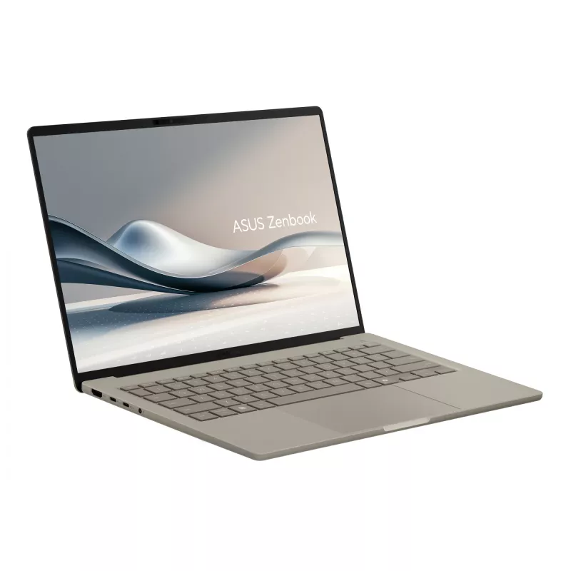 ASUS Zenbook A14 UX3407QA-QD289W Copilot+ PC Snapdragon X1-26-100 Laptop 35.6 cm (14 inch) WUXGA 16 GB LPDDR5x-SDRAM 512 GB SSD Wi-Fi 6E (802.11ax) Windows 11 Home Beige