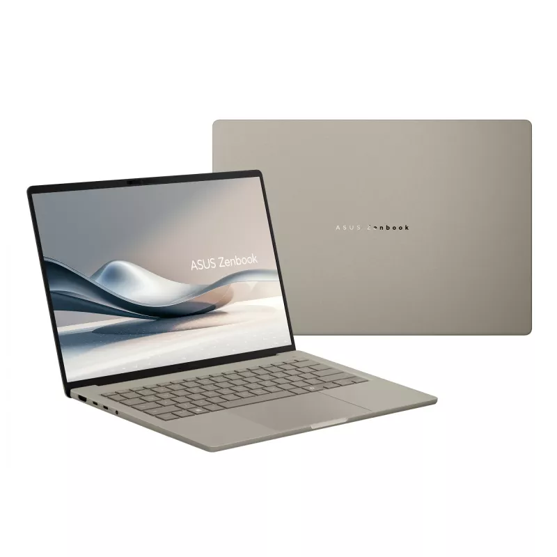 ASUS Zenbook A14 UX3407QA-QD289W Copilot+ PC Snapdragon X1-26-100 Laptop 35.6 cm (14 inch) WUXGA 16 GB LPDDR5x-SDRAM 512 GB SSD Wi-Fi 6E (802.11ax) Windows 11 Home Beige