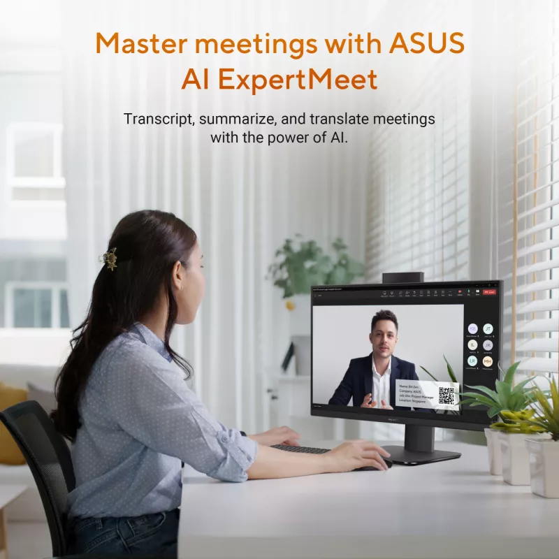 ASUS ExpertCenter P600 AiO PM640KA-BPC011X Copilot+ PC AMD Ryzen™ AI 5 330 60.5 cm (23.8 inch) 1920 x 1080 pixels All-in-One PC 16 GB DDR5-SDRAM 512 GB SSD Windows 11 Pro Wi-Fi 6 (802.11ax) Black