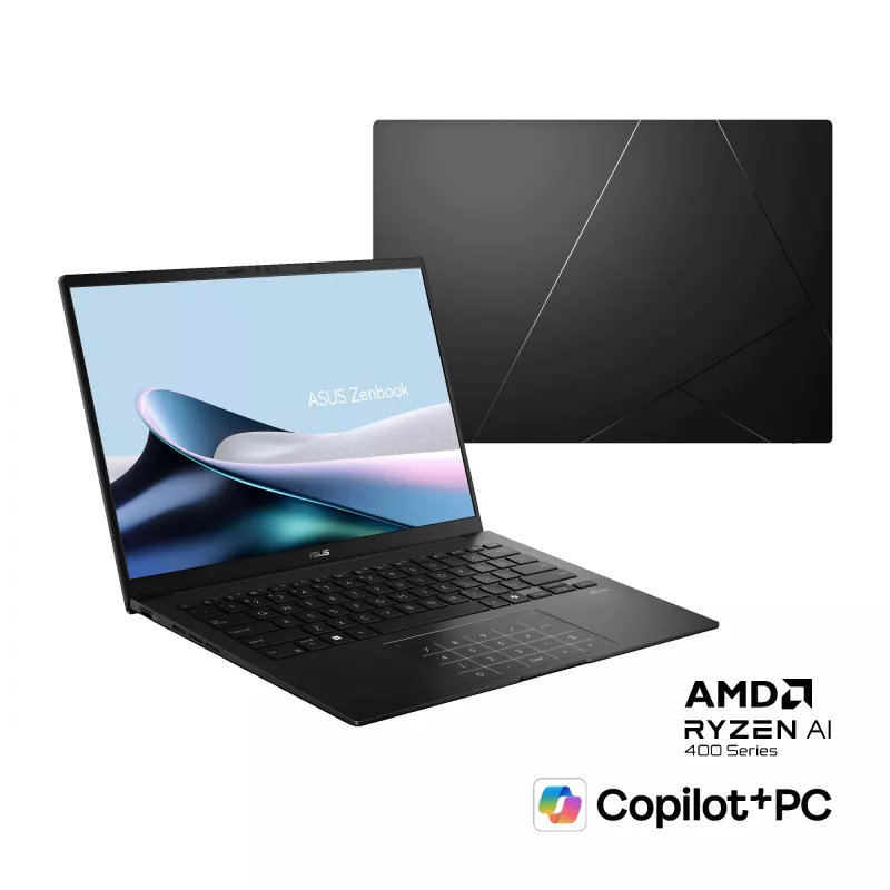 ASUS Zenbook 14 OLED UM3406GA-QD031W Copilot+ PC AMD Ryzen™ AI 7 445 Laptop 35.6 cm (14 inch) WUXGA 32 GB LPDDR5x-SDRAM 1 TB SSD Wi-Fi 6E (802.11ax) Windows 11 Home Dutch Black