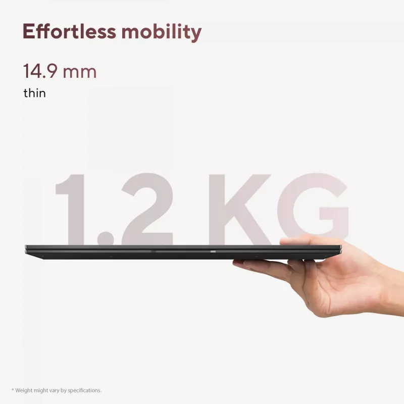 ASUS Zenbook 14 OLED UM3406GA-QD031W Copilot+ PC AMD Ryzen™ AI 7 445 Laptop 35.6 cm (14 inch) WUXGA 32 GB LPDDR5x-SDRAM 1 TB SSD Wi-Fi 6E (802.11ax) Windows 11 Home Dutch Black