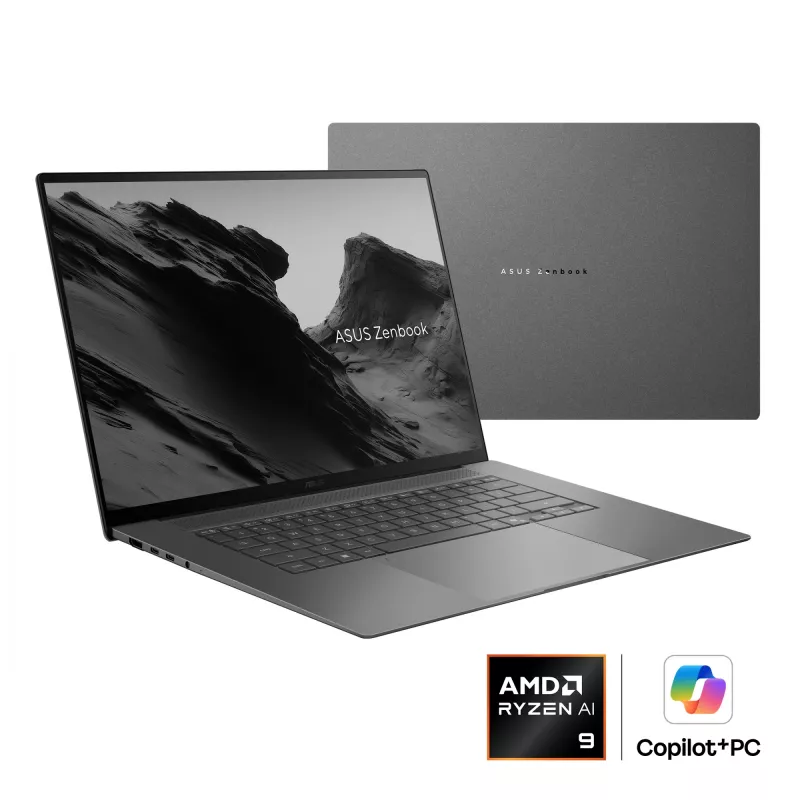 ASUS Zenbook S16 UM5606GA-SS180W Copilot+ PC AMD Ryzen AI 9 465 Laptop 40.6 cm (16 inch) 3K 32 GB LPDDR5x-SDRAM 1 TB SSD Wi-Fi 7 (802.11be) Windows 11 Home Dutch Grey