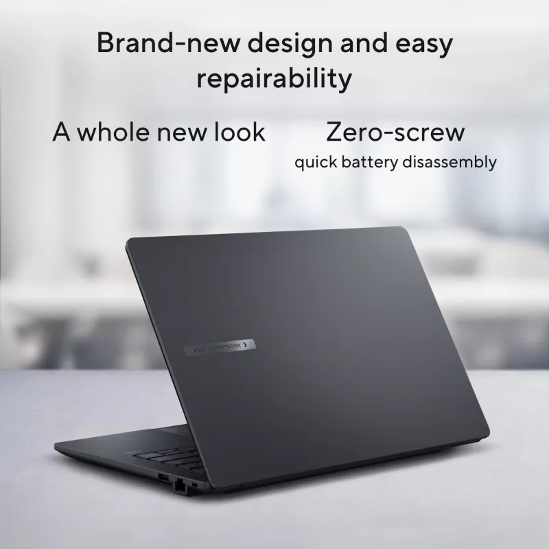 ASUS ExpertBook B1 B1403CVA-S67284X Intel Core 5 210H Laptop 35.6 cm (14 inch) Full HD 16 GB DDR5-SDRAM 512 GB SSD Wi-Fi 6E (802.11ax) Windows 11 Pro US International Grey