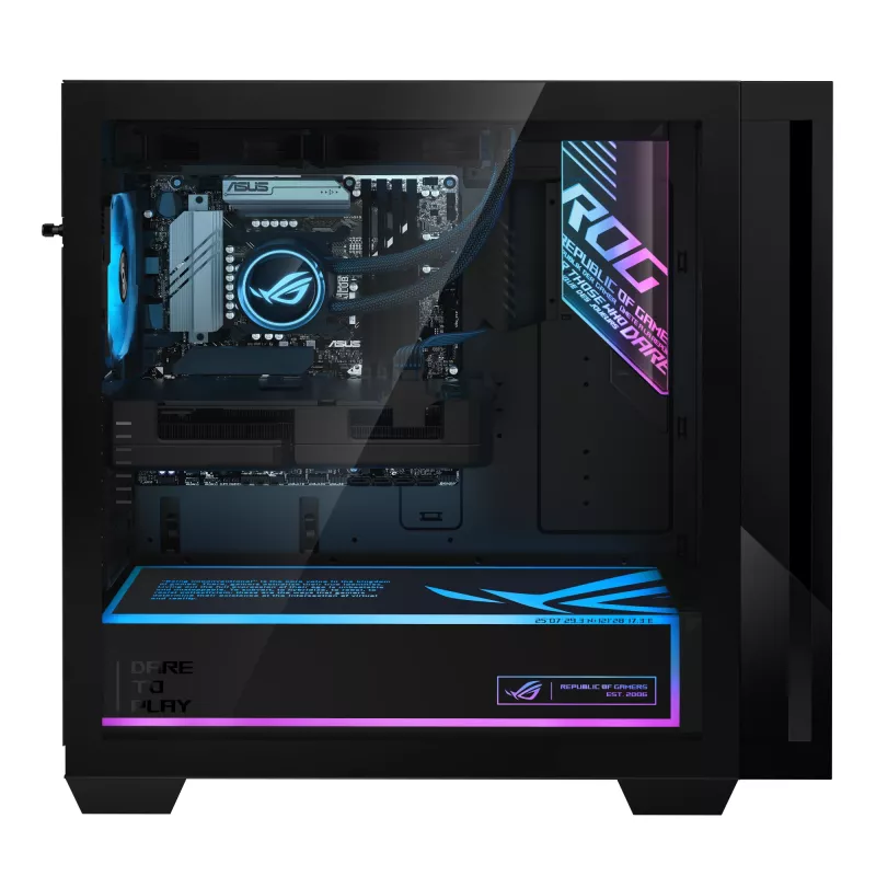 ASUS ROG G700 G700TF-05225F114W Intel Core Ultra 5 225F 32 GB DDR5-SDRAM 1 TB SSD NVIDIA GeForce RTX 5060 Windows 11 Home Tower PC Black