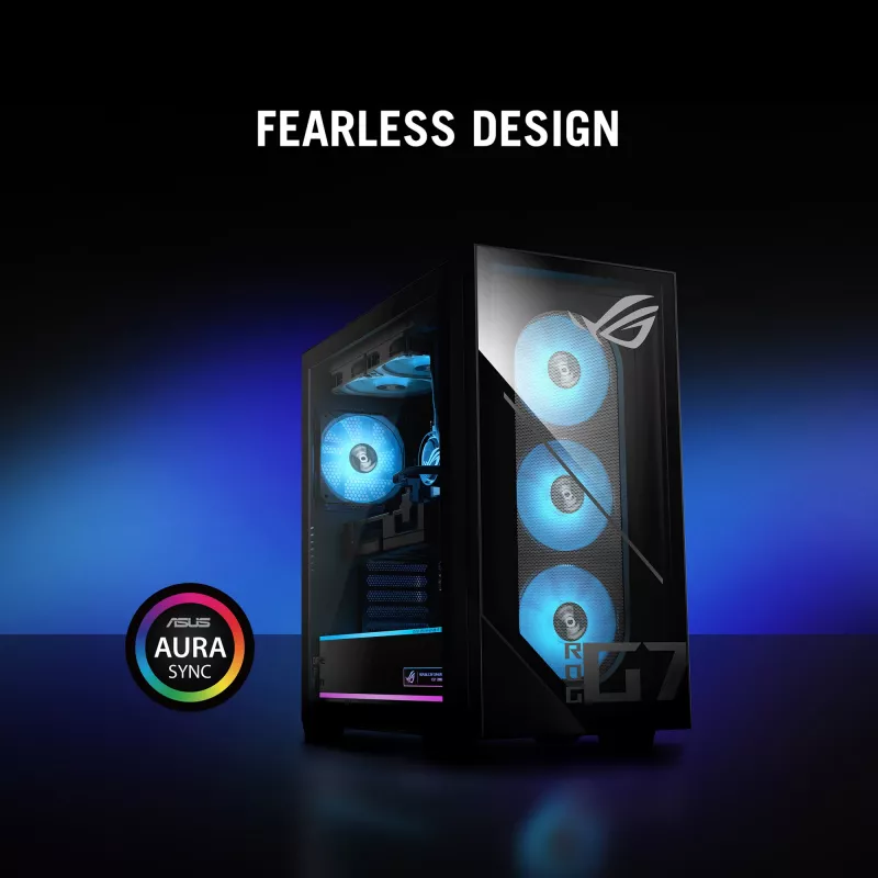 ASUS ROG G700 G700TF-05225F114W Intel Core Ultra 5 225F 32 GB DDR5-SDRAM 1 TB SSD NVIDIA GeForce RTX 5060 Windows 11 Home Tower PC Black