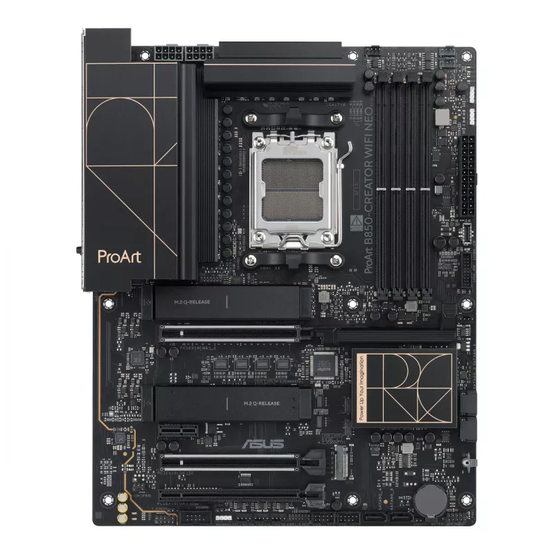 Motherboard ASUS PROART B850-CREATOR WiFi NEO — AMD B850, Socket AM5, ATX, DDR5, 4 DIMM, 256 GB, Wi‑Fi 7, 5Gb Ethernet