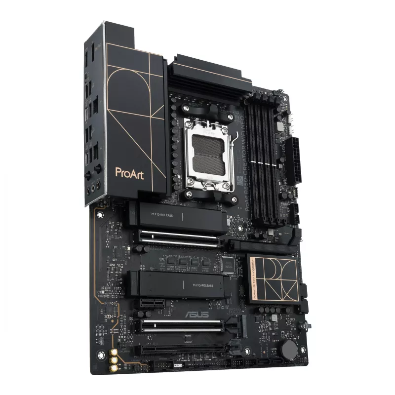 Motherboard ASUS PROART B850-CREATOR WiFi NEO — AMD B850, Socket AM5, ATX, DDR5, 4 DIMM, 256 GB, Wi‑Fi 7, 5Gb Ethernet