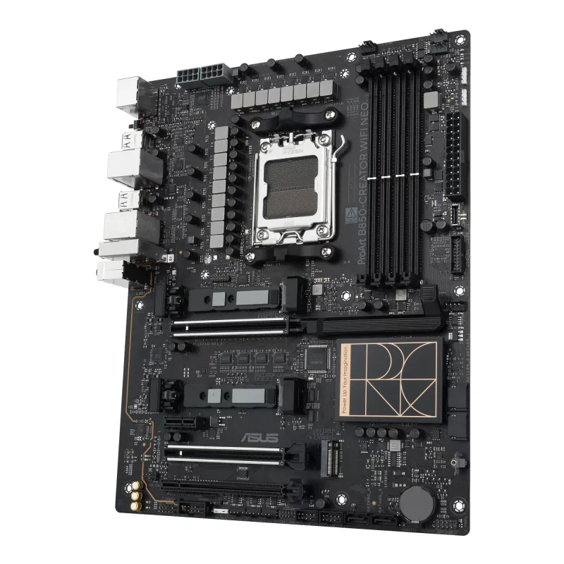 Motherboard ASUS PROART B850-CREATOR WiFi NEO — AMD B850, Socket AM5, ATX, DDR5, 4 DIMM, 256 GB, Wi‑Fi 7, 5Gb Ethernet