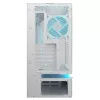 COUGAR CFV235 Vision midi tower PC case — ARGB, 9.16 inch (23.3 cm) LCD, tempered glass, white, supports ATX/Micro-ITX, 2x3.5 inch + 2x2.5 inch