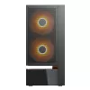 COUGAR PC Midi Tower Case CFV235 Vision — ARGB, 9.16 inch (23.3 cm) LCD 1920×462, Mesh, Front 2×160 mm, Rear 1×120 mm, Black