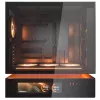 COUGAR PC Midi Tower Case CFV235 Vision — ARGB, 9.16 inch (23.3 cm) LCD 1920×462, Mesh, Front 2×160 mm, Rear 1×120 mm, Black