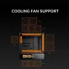 COUGAR PC Midi Tower Case CFV235 Vision — ARGB, 9.16 inch (23.3 cm) LCD 1920×462, Mesh, Front 2×160 mm, Rear 1×120 mm, Black