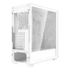 XPG VALOR AIR PRO Mid-Tower Chassis, Midi Tower, PC, White, ATX, EATX, micro ATX, Mini-ATX, SPCC, Tempered glass, Multi