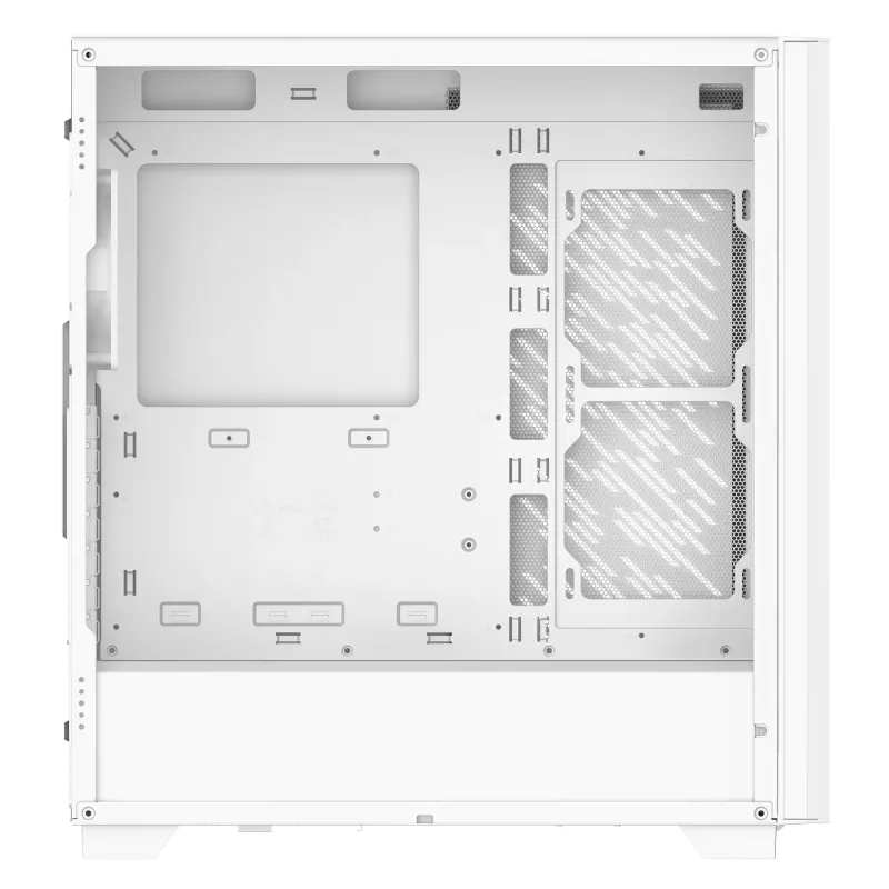 XPG VALOR AIR PRO Mid-Tower Chassis, Midi Tower, PC, White, ATX, EATX, micro ATX, Mini-ATX, SPCC, Tempered glass, Multi