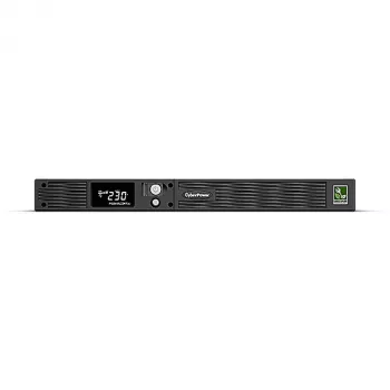 CyberPower PR1000ELCDRT1U uninterruptible power supply (UPS) Line-Interactive 1 kVA 800 W 6 AC outlet(s)