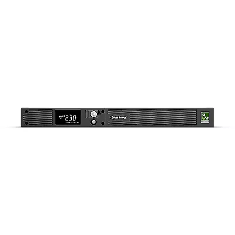 CyberPower PR1000ELCDRT1U uninterruptible power supply (UPS) Line-Interactive 1 kVA 800 W 6 AC outlet(s)