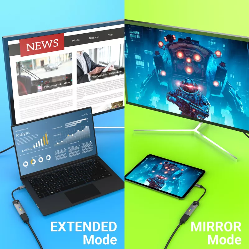 j5create JCA157-N USB-C to HDMI 2.1 8K Adapter, 10 cm
