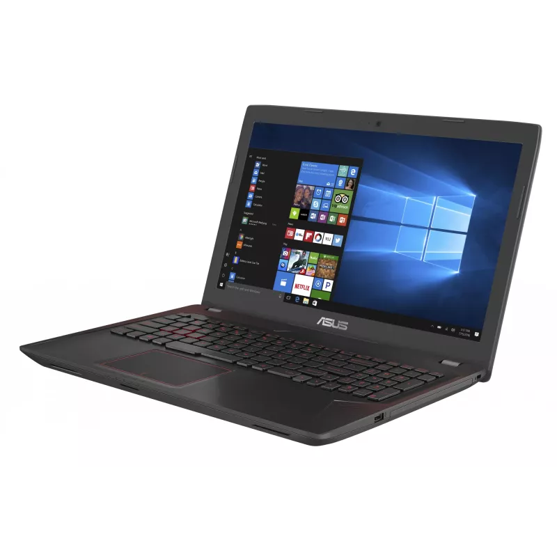 Laptop ASUS FX553VD-DM199T — Intel Core i5-7300HQ, 15.6 inch Full HD, 8GB RAM, 256GB SSD, NVIDIA GeForce GTX 1050, Windows 10 Home, black