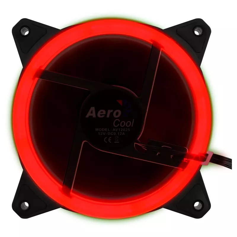 Aerocool Rev RGB Computer case Fan 12 cm Black