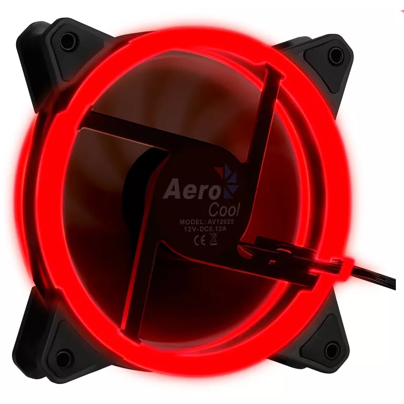 Aerocool Rev RGB Computer case Fan 12 cm Black