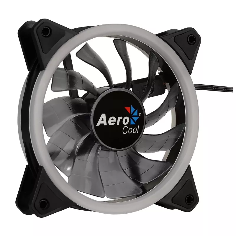 Aerocool Rev RGB Computer case Fan 12 cm Black