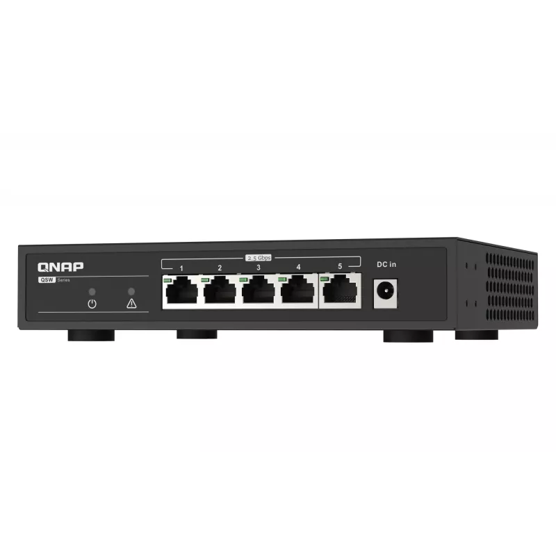 QNAP QSW-1105-5T 5-Port Unmanaged Switch, 5x 2.5GbE