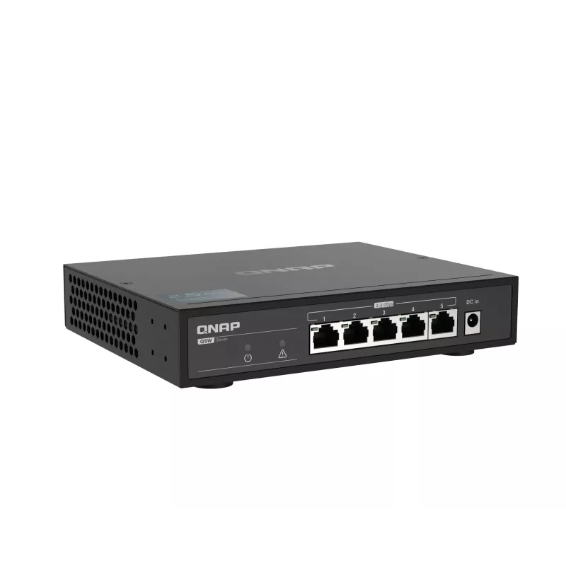 QNAP QSW-1105-5T 5-Port Unmanaged Switch, 5x 2.5GbE