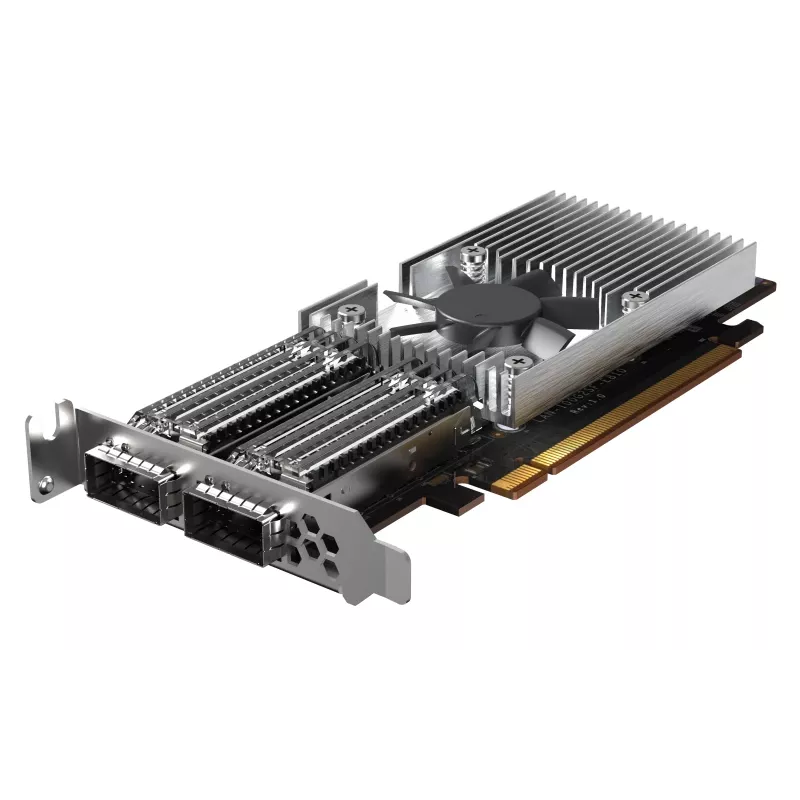 QNAP QXG-100G2SF-E810 network card Internal Fiber 100000 Mbit/s