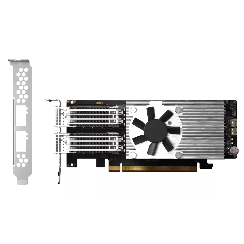 QNAP QXG-100G2SF-E810 network card Internal Fiber 100000 Mbit/s