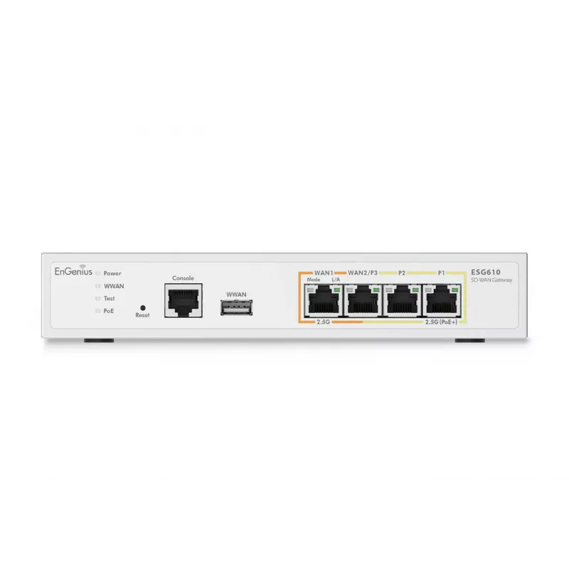 EnGenius Cloud Managed Security Gateway 2 x 2.5 GbE LAN & 2 x 2.5 GbE WAN